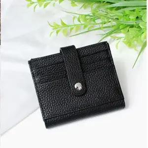 똑딱이 카드지갑 슬림 지갑 블랙 똑딱기카드지갑 미니지갑