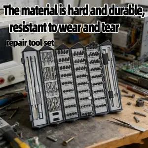 호환  128 in 1 정밀 드라이버 세트 컴퓨터 가전제품 수리 도구 전자제품 DIY 프로젝트용