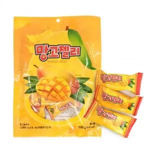 미성식품 망고젤리 젤리간식 160g 젤리 간식 영양간식 캔디