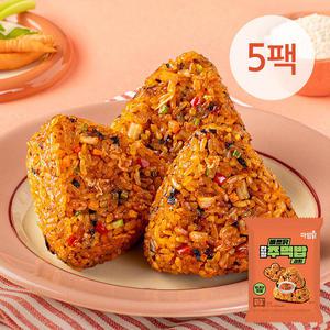 [아임닭] 바쁘닭 찹쌀 주먹밥 김치 100g 5팩