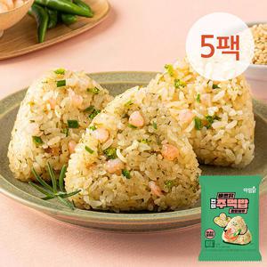 [아임닭] 바쁘닭 현미 주먹밥 청양새우 100g 5팩
