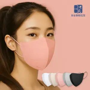 비앤브리즈 KF94 새부리형 국산 마스크 중형 대형 50매 100매
