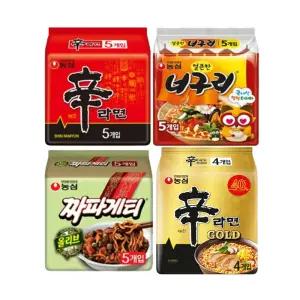 신골드혼합4(신골드1,너구리1,짜파게티1,신라면1)