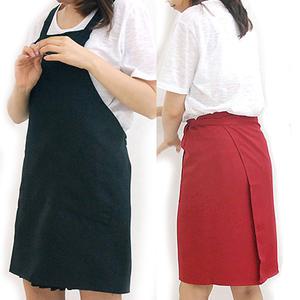 앞치마/미니 허리 엑스형 앞치마 카페 식당 유치원