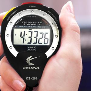 아이워너 KS-201초시계 나침반 알람기능 고무코팅