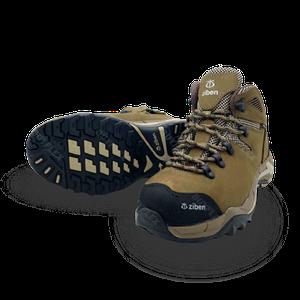 지벤 ZB-186 경량 안전화 발수누벅 방수 메쉬 현장 작업화