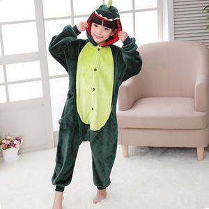 공룡잠옷 코스튬의상 7-15호 [그린 핑크] 아동 남아 여아 어린이 키즈 유아 유치원 어린이집 생일 선물 파자마 수면 분홍 초록 공룡 할로윈 코스프레 코스튬복장 할로윈의상 신발