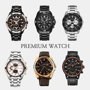 손목시계 전자시계 남자 메탈 디지털 패션 가죽