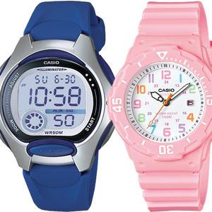 카시오 전자손목시계 여자 학생 알람방수 남자 패션