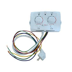 난방킹-대호전자 판넬용 온도조절기 2난방(10장용) DH-12 /전기판넬/온돌판넬/대호조절기