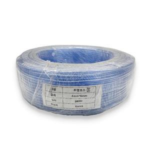 대용량 에어호스 100m 내경4mm/외경6mm 기포기 산소기