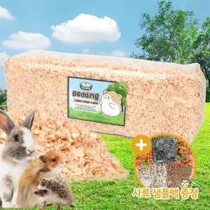 헬씨베딩 편백베딩 16L 햄스터 토끼 바닥재 톱밥 깔개