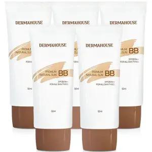 내츄럴 썬비비크림50mlx5개/자외선차단 잡티커버 피부보정