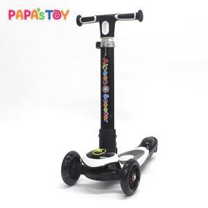 [파파스토이]알파카 마카롱 킥보드 어린이 스쿠터 블랙/화이트