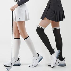 엔조이핏 여성 골프스타킹 자외선차단 투톤 냉감 기모 스타킹
