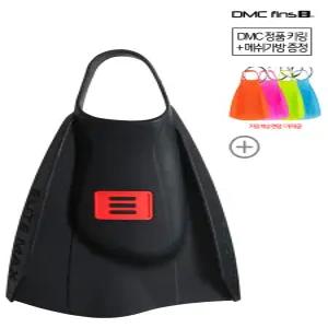 (키링+가방 선물) DMC SWIM 엘리트 맥스 숏핀 BK (블랙) 오리발