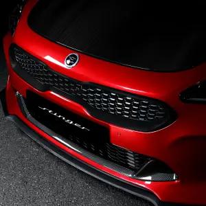 스팅어 카본 몰딩 그릴 상단 하단 커버 튜닝 용품