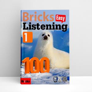 [T멤버십10%+선물] Bricks Easy Listening 100 Level 1 | 브릭스 이지 리스닝