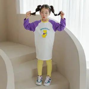 [보리보리/릴리푸리]릴리푸리 베어롱상하복세트(퍼플)