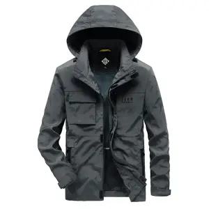 지프 스피릿 봄가을 남성 바람막이 사파리 자켓 HL8111A