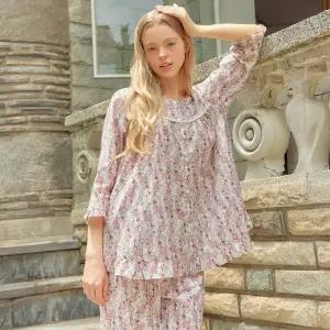 메이플라워 체리벨 7부 순면 여성 빅사이즈 잠옷 세트