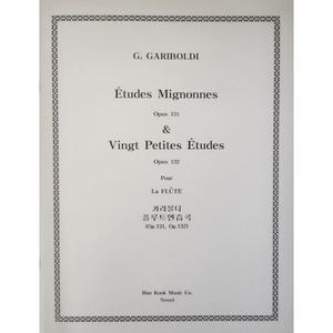 가리볼디 플루트 연습곡 Op 131 132 한국음악사