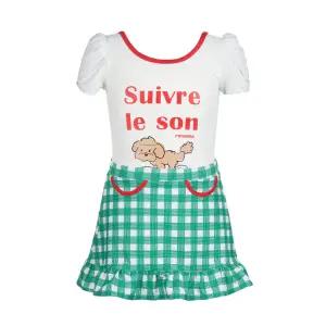 [레노마수영복](하남점)*비치백 지퍼백 폴리백 3종 무상증정*여아동 강아지보더 원피스 수영복 스커트세...