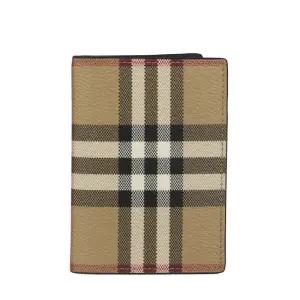 [버버리] 빈티지 체크 카드 지갑 8084167