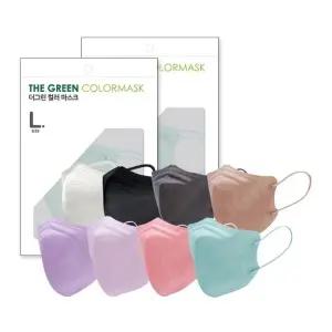 더그린벨르 kf94 컬러마스크 대형 50매