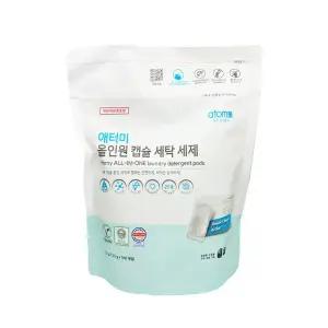 애터미 올인원 캡슐 세탁세제(100개입) 일반 드럼 겸용