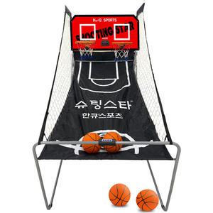 [Han-Q] 한큐 접이식 농구대 2인용 _슈팅스타(레드)