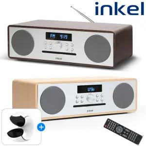 인켈 IK-A370CD 블루투스 올인원 오디오 CD플레이어 스피커 라디오 아기 시디플레이어 어학 학습용