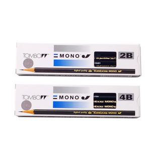 톰보 MONO 연필 1다스/12자루/4B/2B/스케치/미술용 연필/전문가용