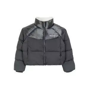 디스커버리 여성 올리브 크롭 RDS 다운 숏패딩 DWDJ97046BKS