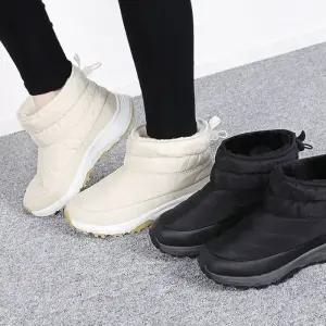 행텐 패밀리 패딩부츠 - 남녀공용 230-280mm 겨울 숏 방한화 발목 스트링조절 앵클 털부츠