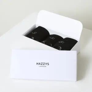 [헤지스](대구신세계)[선물추천] 블랙 체크 배색 중목 양말 3종 세트 HJSS5E153WT