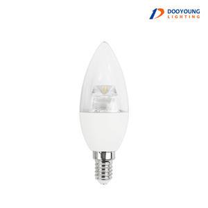 두영 LED 촛대구 촛대전구 캔들 4W E14 소켓