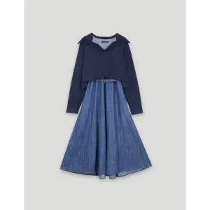 [코데즈컴바인](대구신세계) 니트카라 저지 원피스셋업 (CKA-OP504W2)