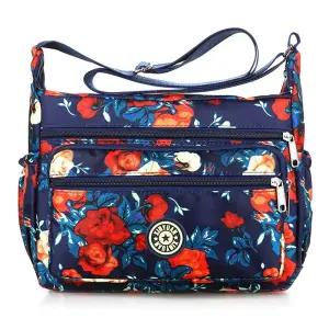 19컬러 여자  유럽 여행크로스백 할머니 엄마 나일론 패브릭 크로스백가방