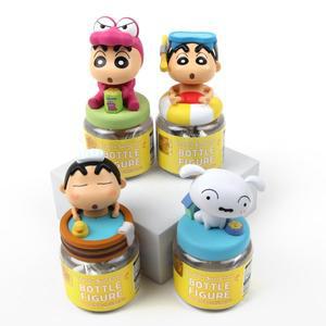 [기타]짱구 보틀 피규어 흰둥이 와니야마상 크레용신짱 굿즈