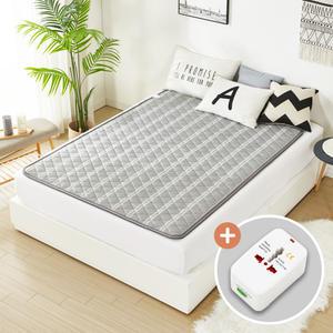 (멀티어댑터제공) 한일좋은자리 프리볼트 여행용 탄소전기장판 110V 220V 해외 캠핑 겸용 더블