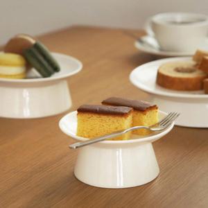 에라토 모루 굽 접시 3size 디저트 케익 앞접시 주방용품 f