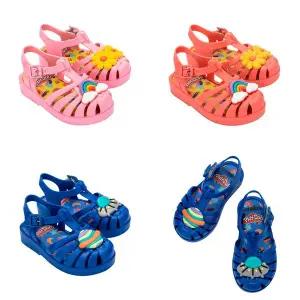 [토박스](강남점)[ 토박스]미니멜리사  포제션 플레이도 베이지 젤리슈즈 샌들   MSKCF2TSPD11