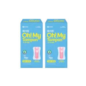 화이트 오마이 탐폰 레귤러 8개입 2개