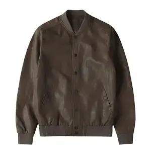 [빠니깔레][빠니깔레] 에코레더 버튼업 인조가죽블루종 m-gpjp51ka (P003392217)