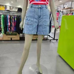 베네통/애플아울렛/빅포켓 밴딧 데님 반바지 BADPF3431