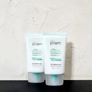 메이크프렘 유브이 디펜스 미 노세범 선크림 40ml+40ml (AD)
