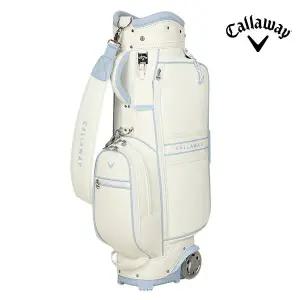 [캘러웨이] 우먼스 써니데일 여성용 골프 바퀴형 캐디백 화이트