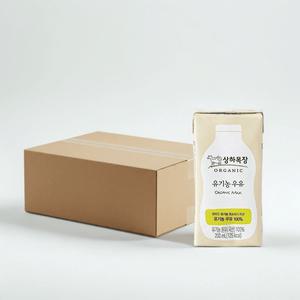 상하목장 유기농 멸균우유 200ml 1box(24개입)