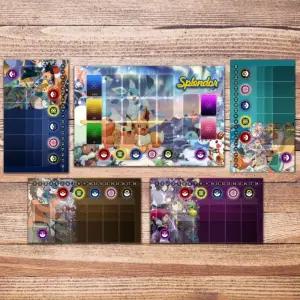 보드게임 스플렌더 포켓몬 포플렌더 플레이매트 매트 카드게임매트